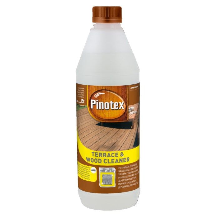 Pinotex Terrace & Wood Cleaner , bezkrāsas, 1L